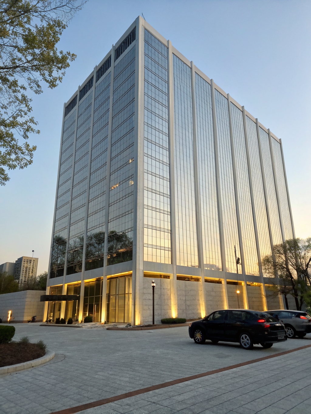 Modern architectural structure representing strategic precision